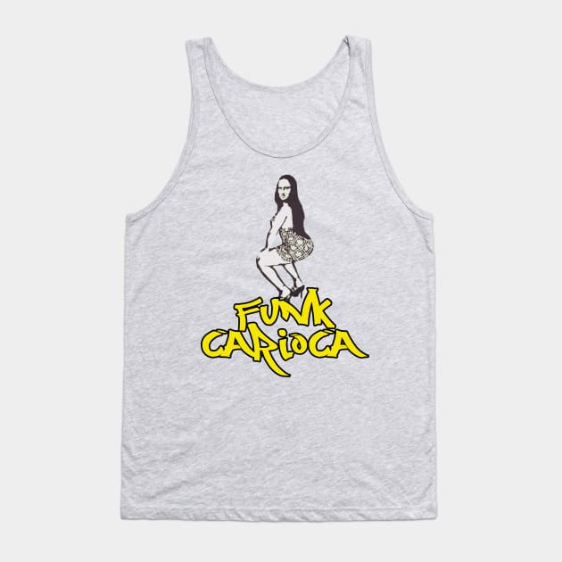 Funk Carioca Mona Lisa - Twerking is Art Tank Top by SaintandSinner